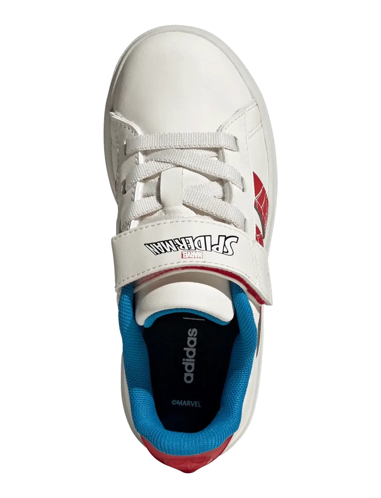 adidas Sportswear - GRAND COURT SPIDER-MAN EL K - baskets basses - clowhi/purrub/brblue - 5