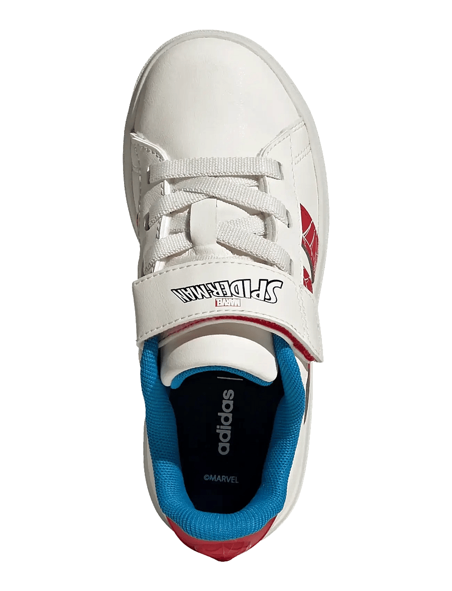 adidas Sportswear - GRAND COURT SPIDER-MAN EL K - baskets basses - clowhi/purrub/brblue - 5