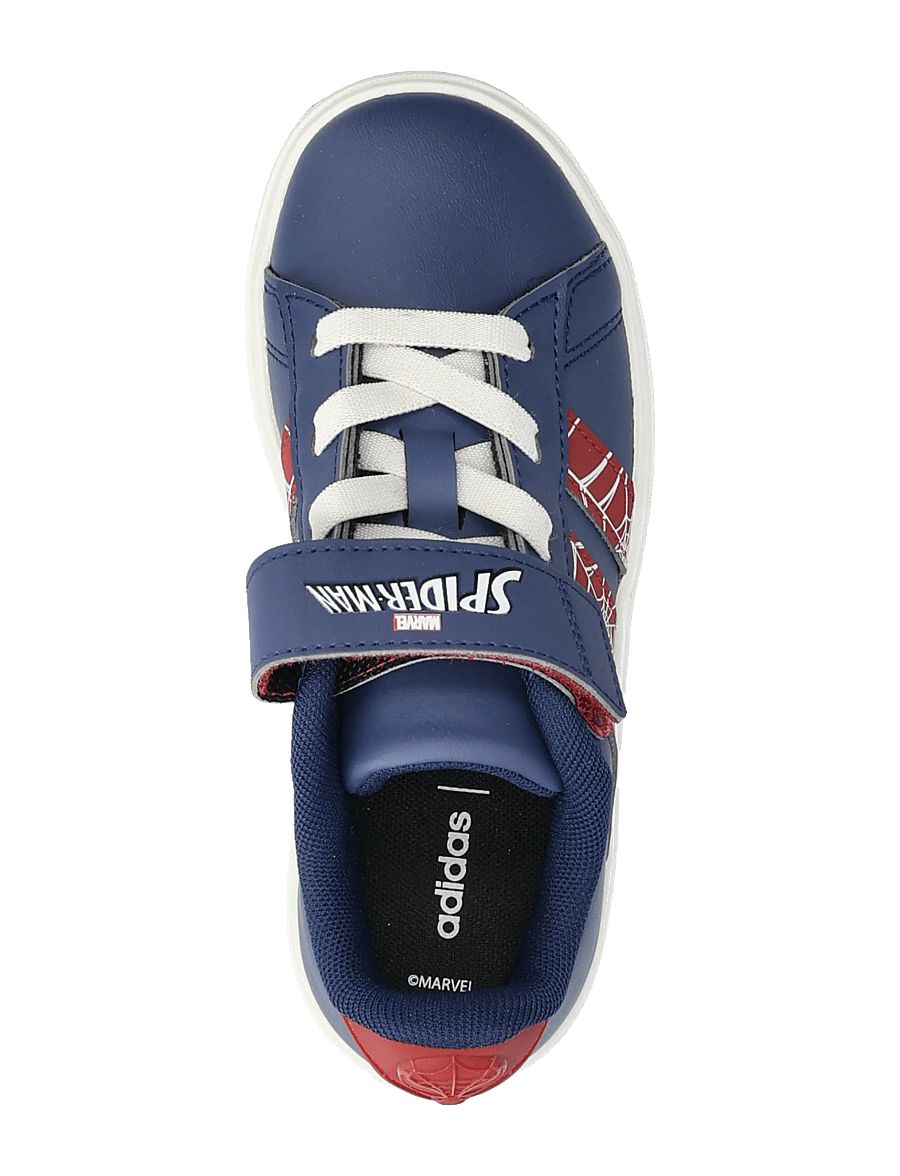 adidas Sportswear - GRAND COURT SPIDER-MAN EL K - lave sneakers - dkblue/actmar/owhite - 3