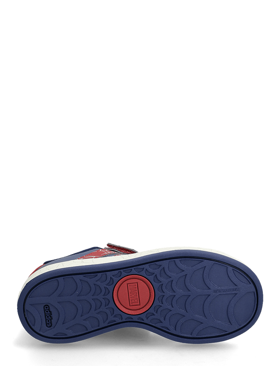 adidas Sportswear - GRAND COURT SPIDER-MAN EL K - lave sneakers - dkblue/actmar/owhite - 4