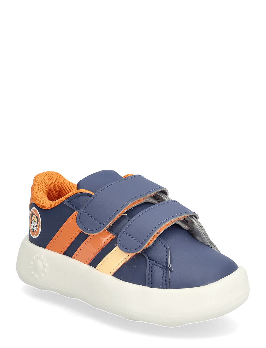 adidas Sportswear - GRAND COURT MICKEY CF I - baskets basses - dkblue/icta/puor - 0