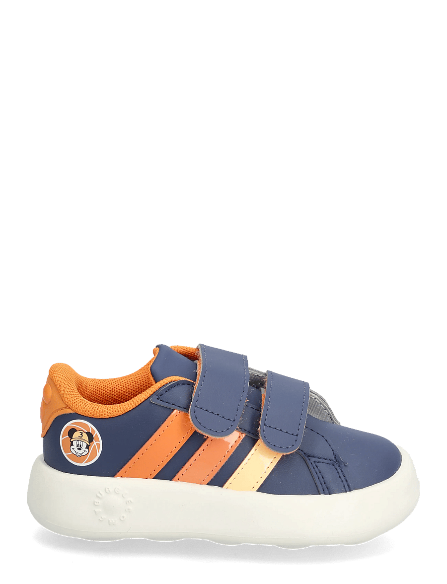 adidas Sportswear - GRAND COURT MICKEY CF I - baskets basses - dkblue/icta/puor - 1