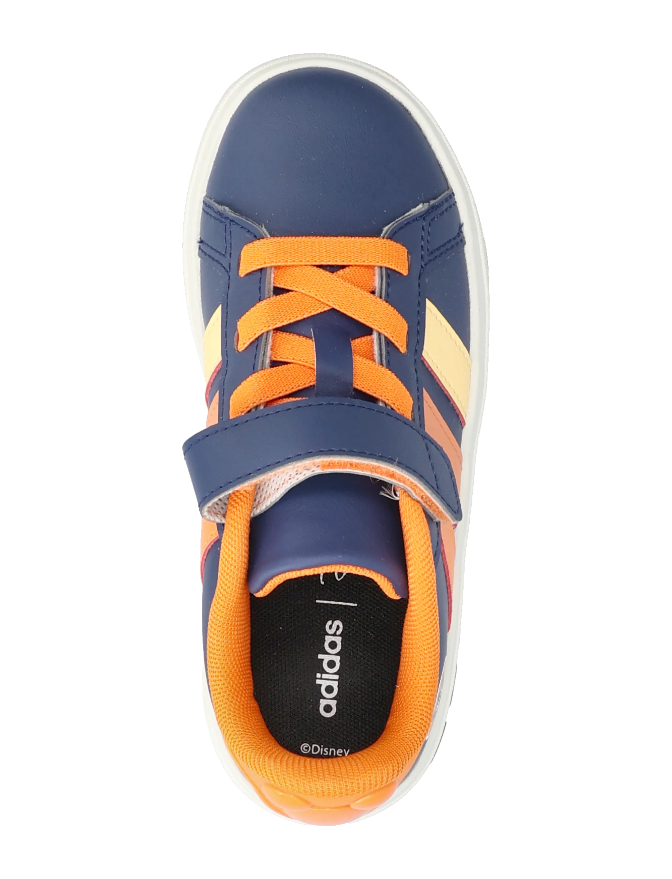 adidas Sportswear - GRAND COURT MICKEY EL K - niedriger schnitt - dkblue/icta/puor - 3