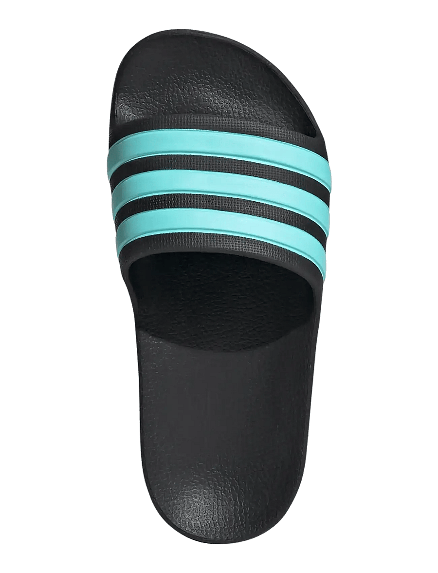 adidas Sportswear - ADILETTE AQUA K - glissières de piscine - cblack/flaaqu/cblack - 4