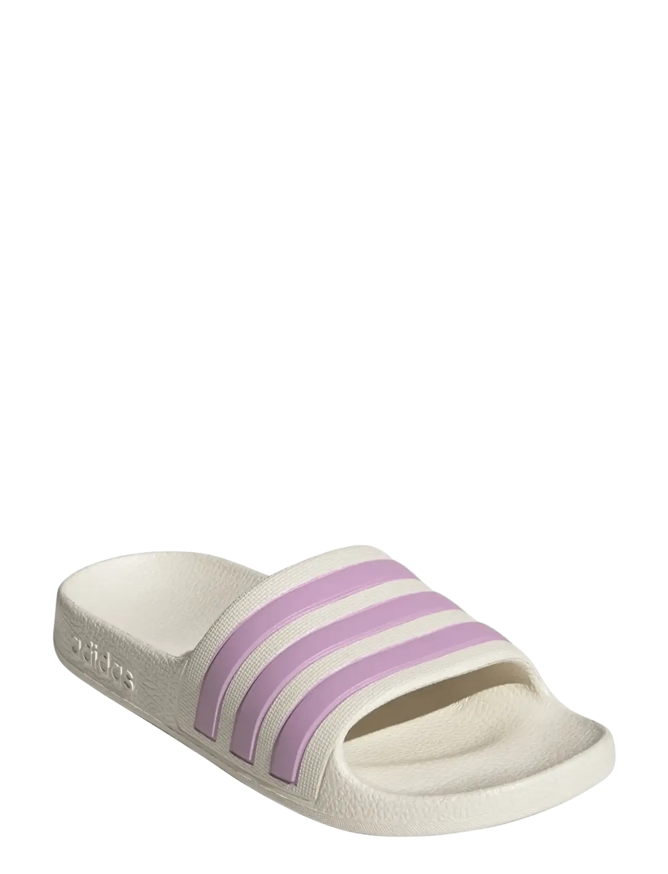 adidas Sportswear ADILETTE AQUA K - adidas - OWHITE/BLILIL/OWHITE / cream