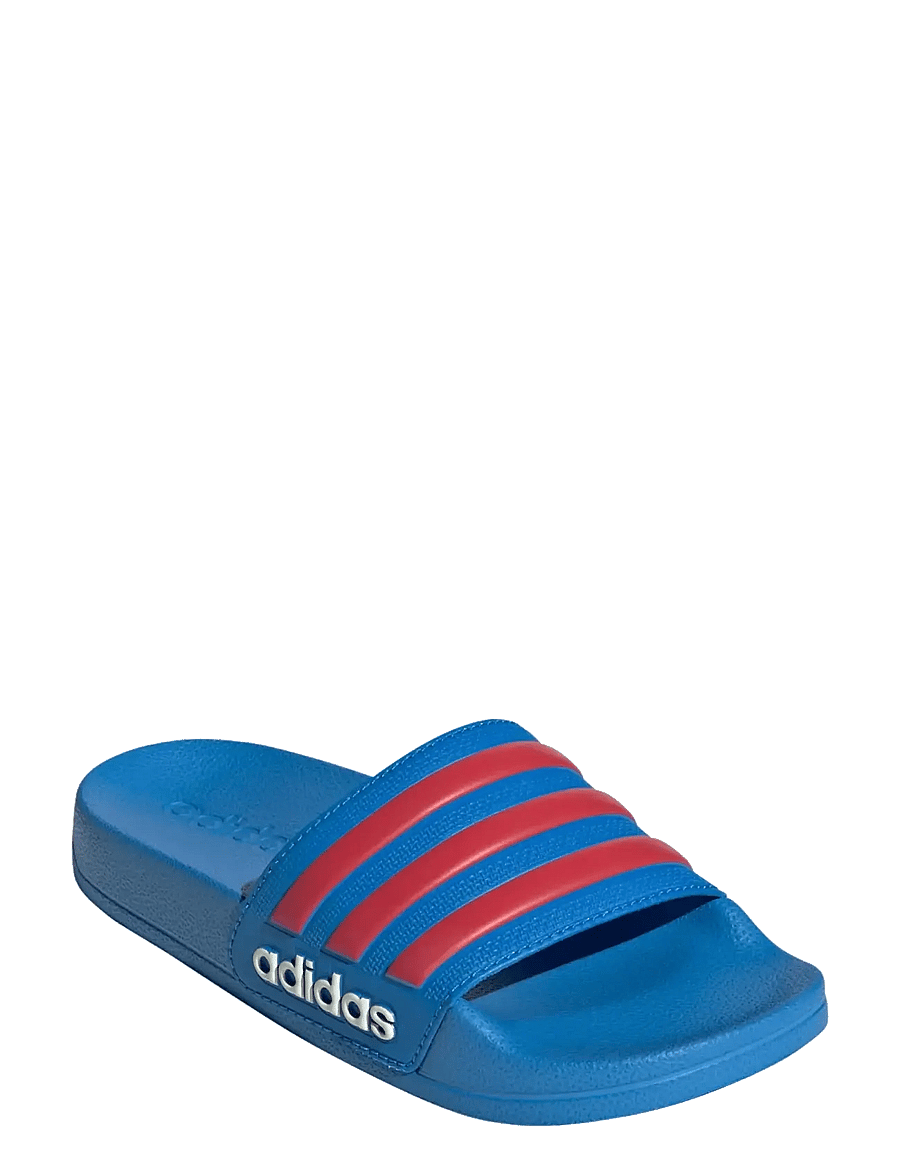 adidas Sportswear - ADILETTE SHOWER K - badelatschen - lurabl/selure/owhite - 0