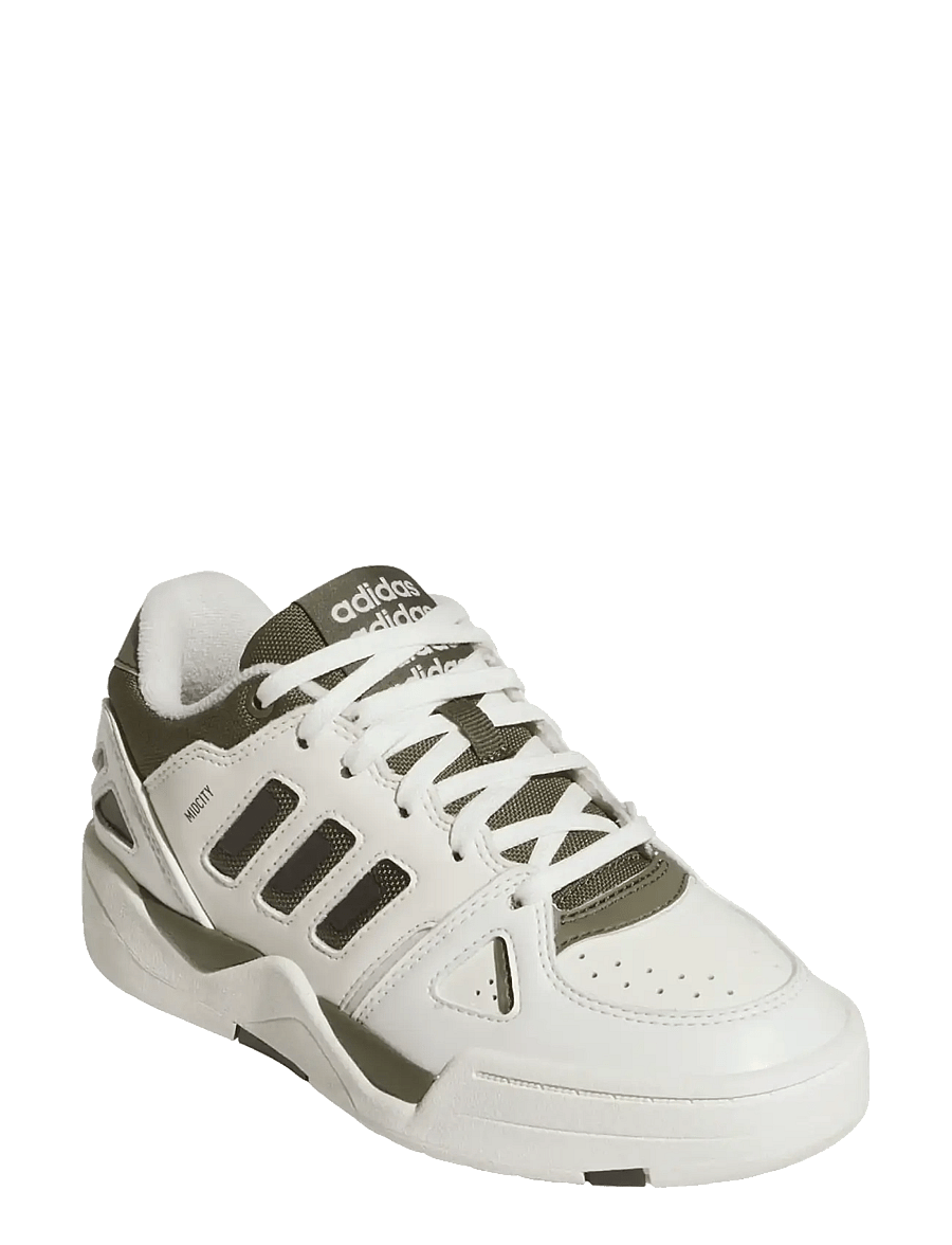 adidas Sportswear - MIDCITY LOW J - niedriger schnitt - owhite/olistr/shaoli - 0