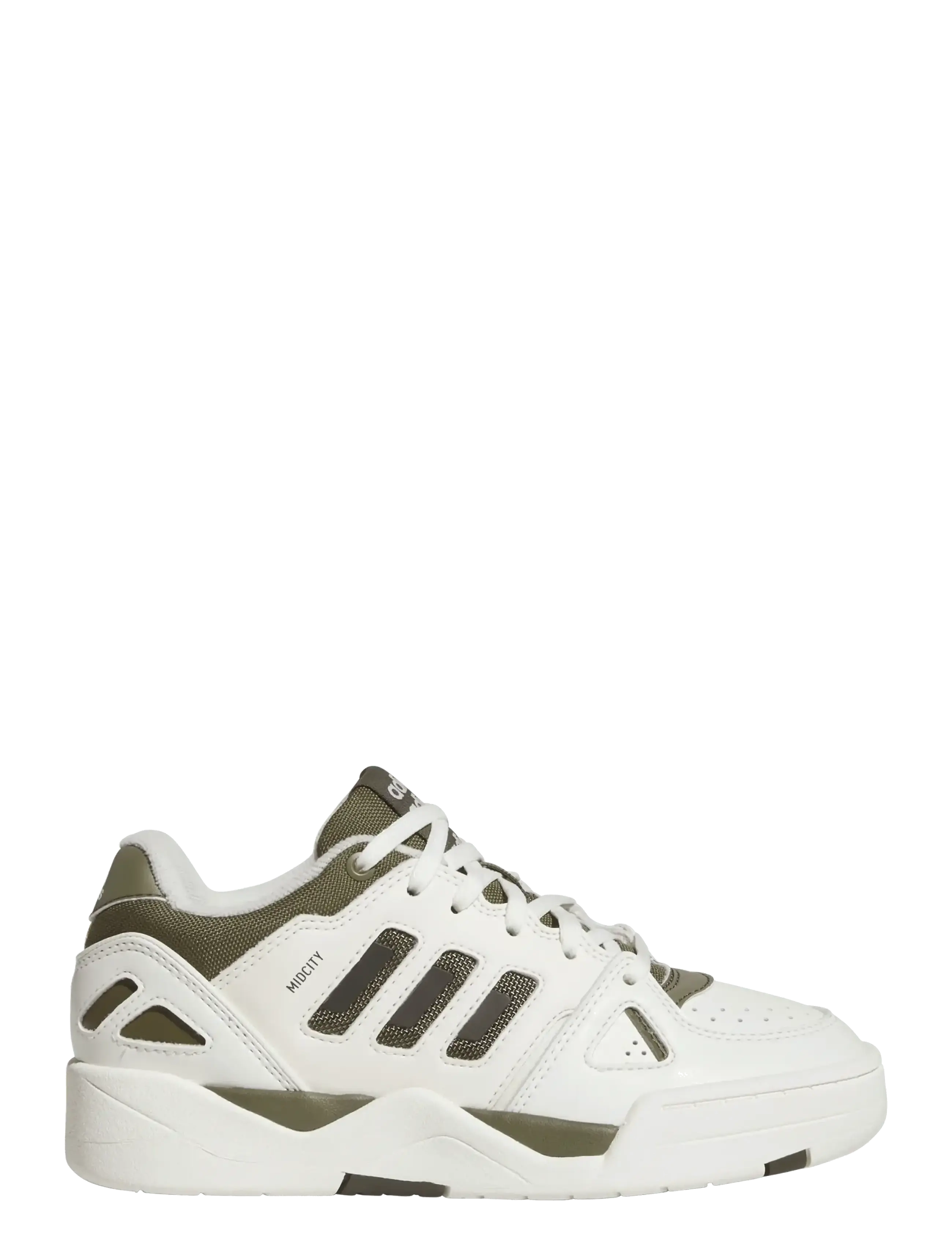 adidas Sportswear - MIDCITY LOW J - lave sneakers - owhite/olistr/shaoli - 1