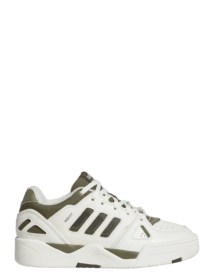 adidas Sportswear - MIDCITY LOW J - niedriger schnitt - owhite/olistr/shaoli - 1