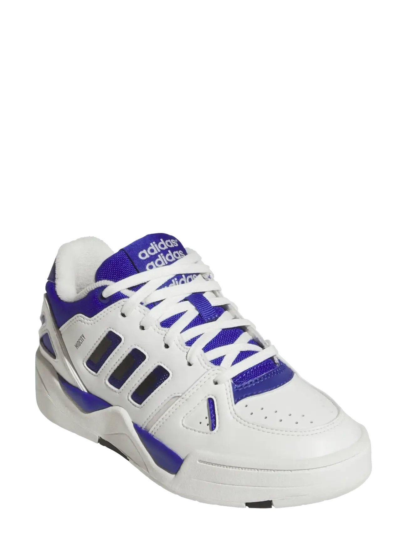 adidas Sportswear MIDCITY LOW J - Urheilukengät - CWHITE/SELUBL/CBLACK / white