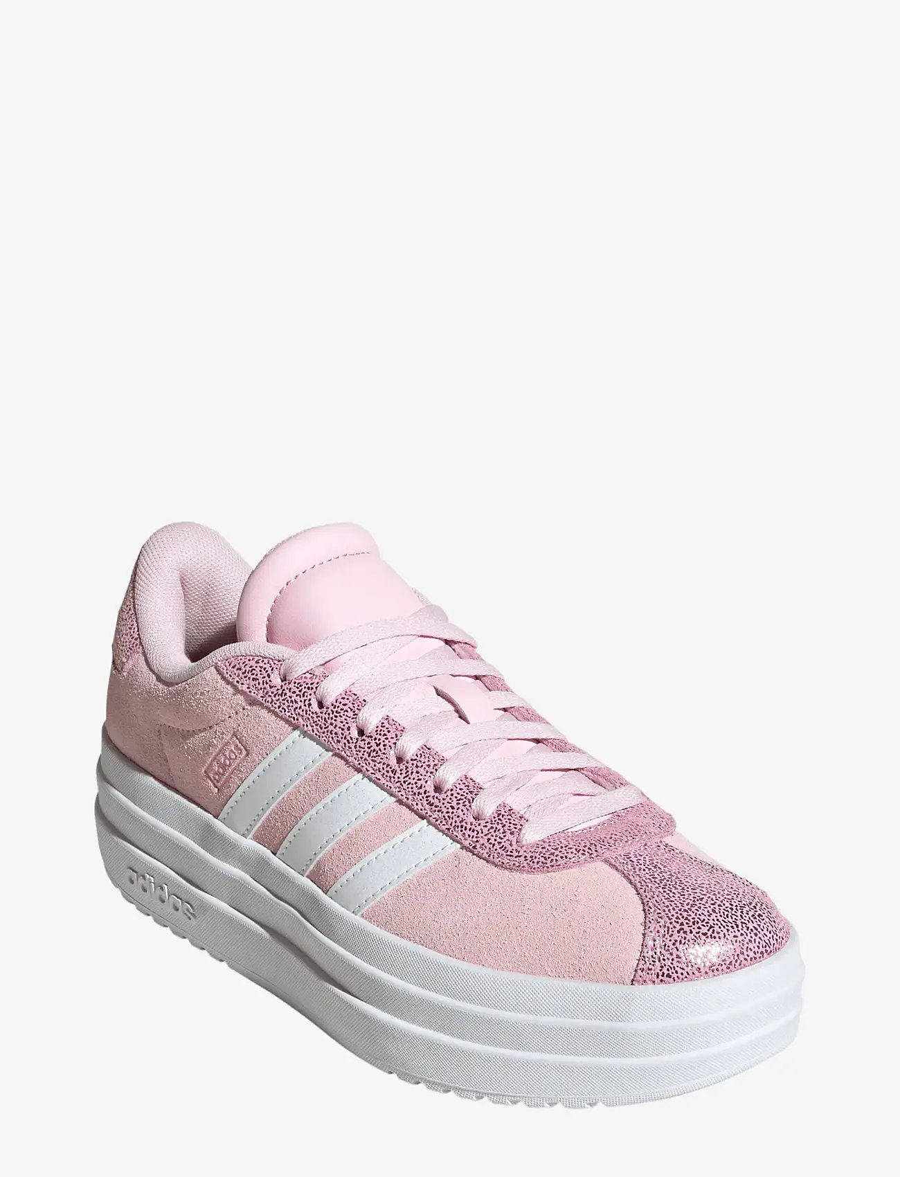 adidas Sportswear - VL COURT BOLD J - lave sneakers - clpink/ftwwht/blipnk - 0