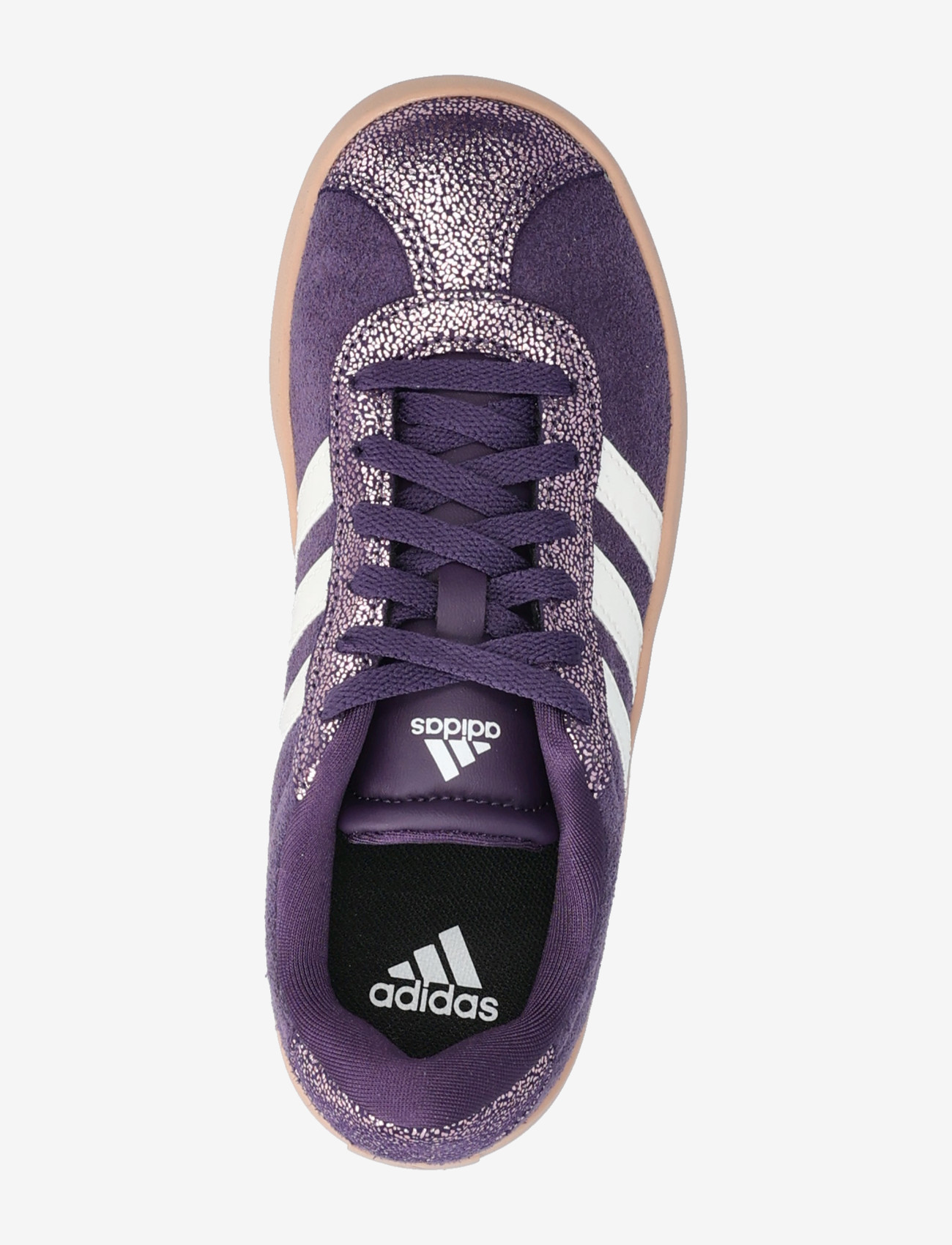 adidas Sportswear - VL COURT 3.0 K - laufschuhe - aurplu/zeromt/pikgum - 3