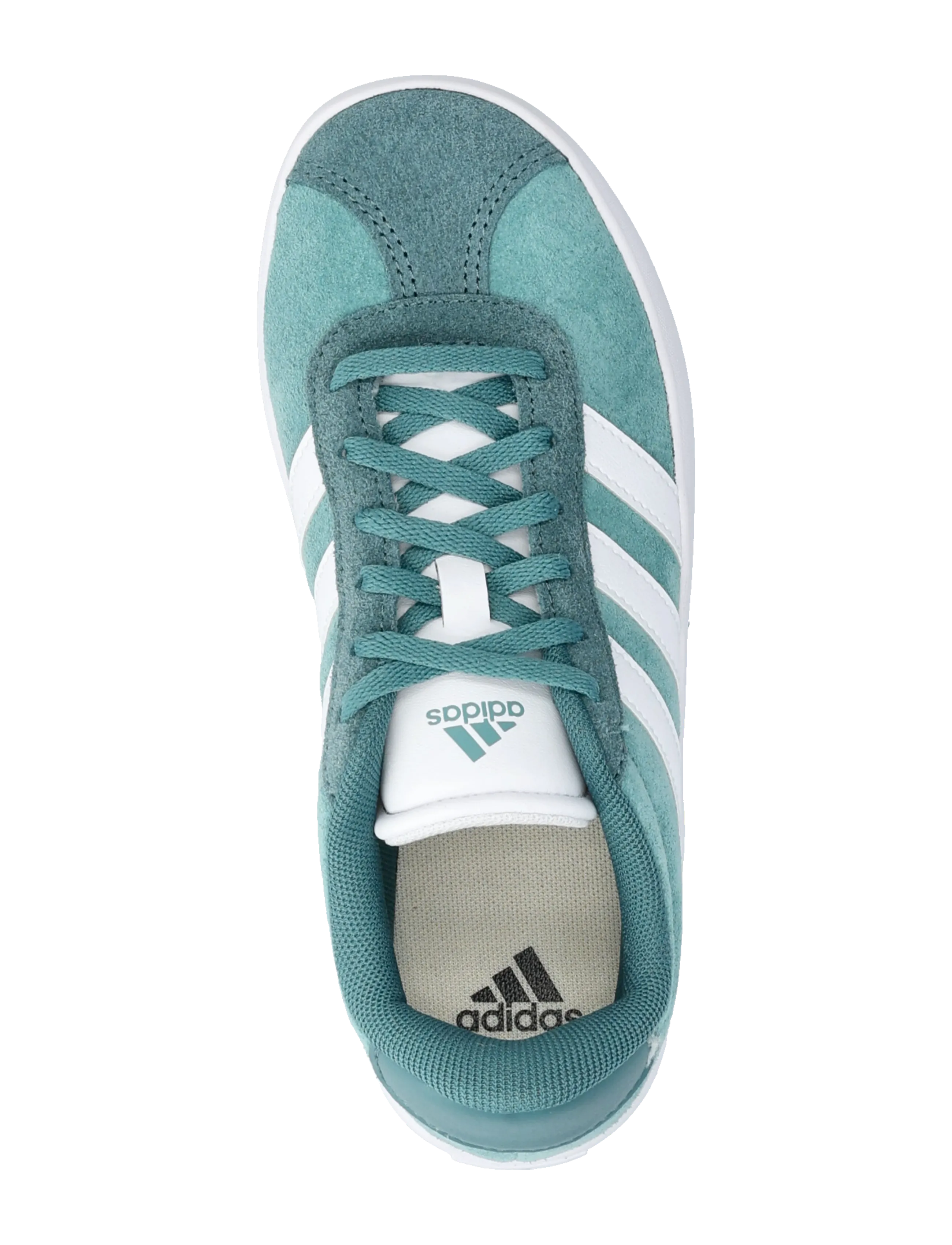 adidas Sportswear - VL COURT 3.0 K - niedriger schnitt - powtea/ftwwht/pretea - 3