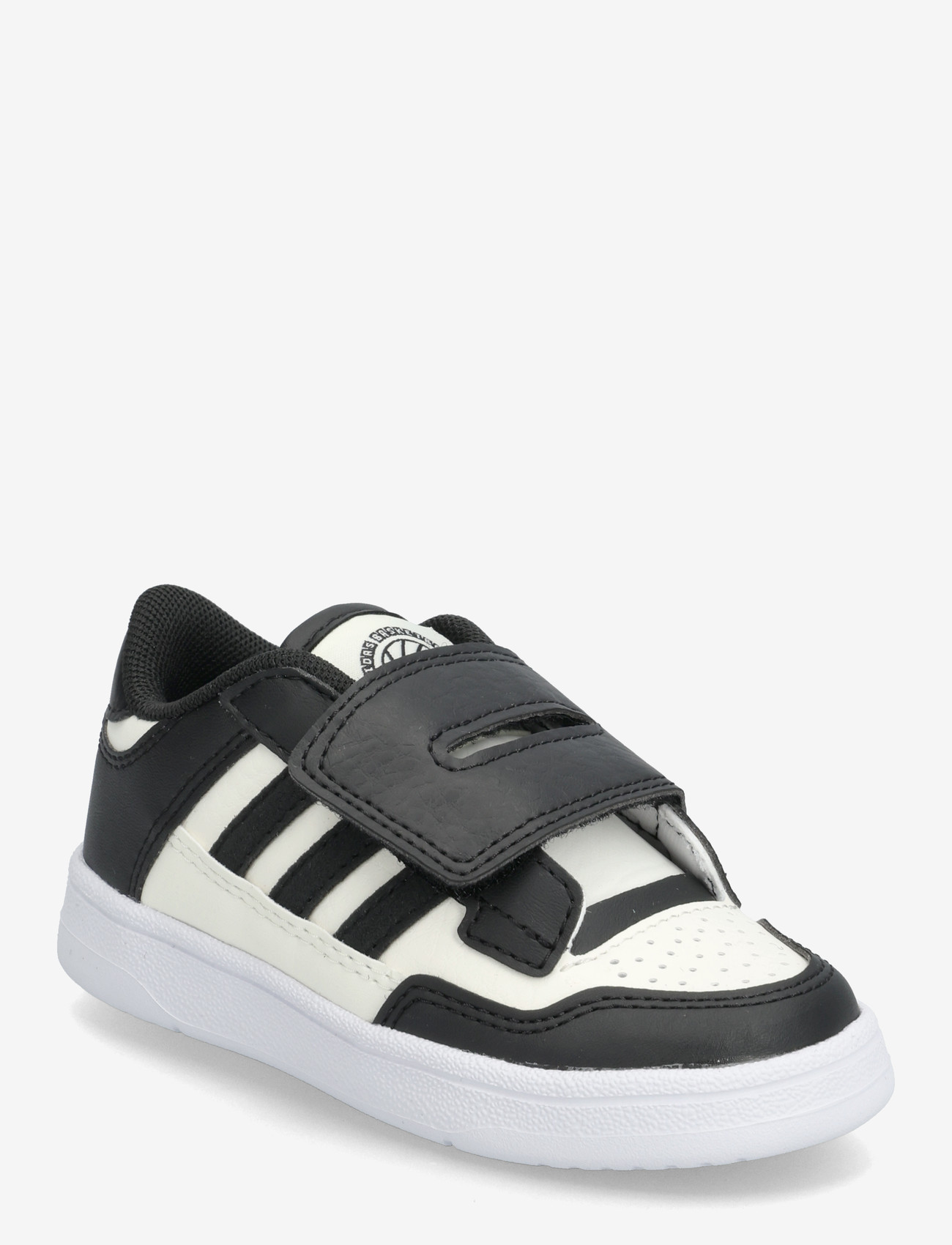 adidas Sportswear - RAPID COURT CF I - låga sneakers - cblack/clowhi/ftwwht - 0