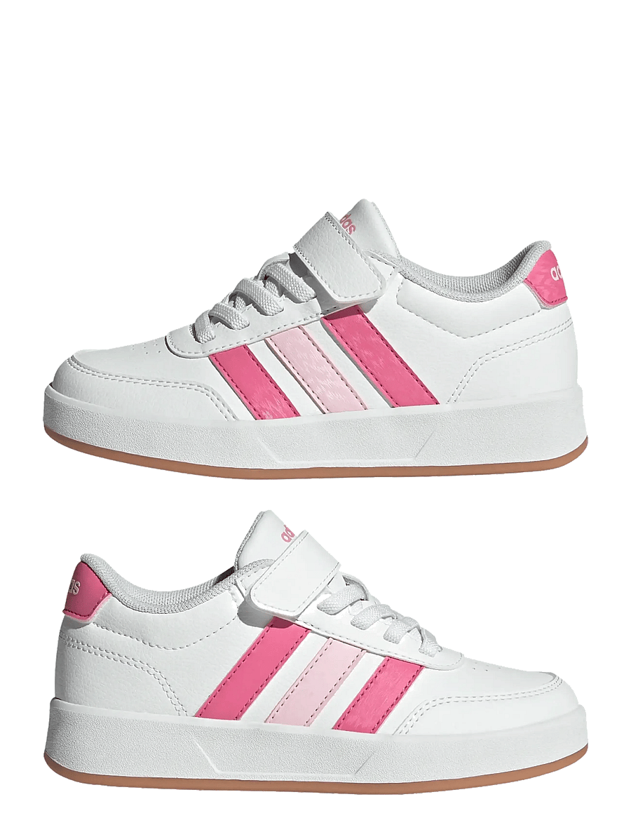 adidas Sportswear - BREAKNET 3.0 EL C - lave sneakers - ftwwht/pnkfus/clpink - 5