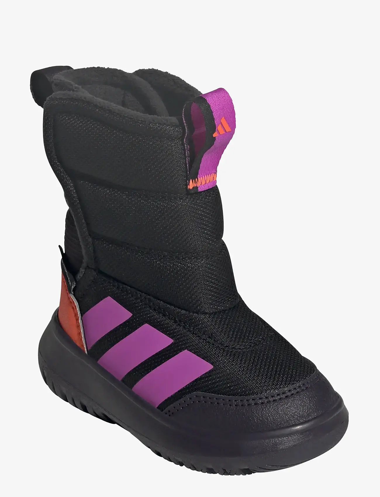 adidas Sportswear - Winterplay I - kengät - cblack/purbur/impora - 1