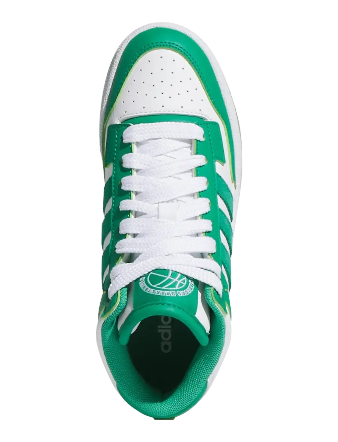 adidas Sportswear - RAPID COURT MID J - høje sneakers - ftwwht/cougrn/gum3 - 4