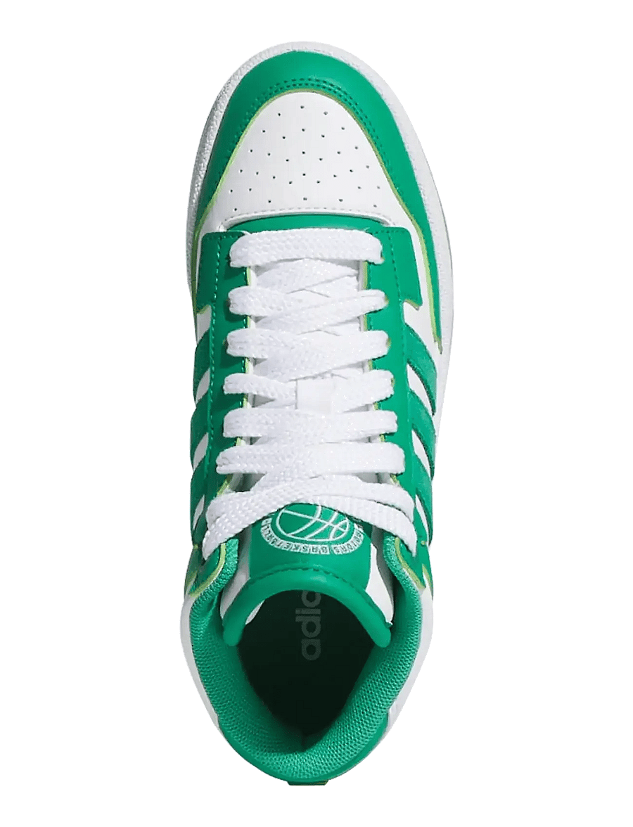 adidas Sportswear - RAPID COURT MID J - høje sneakers - ftwwht/cougrn/gum3 - 4