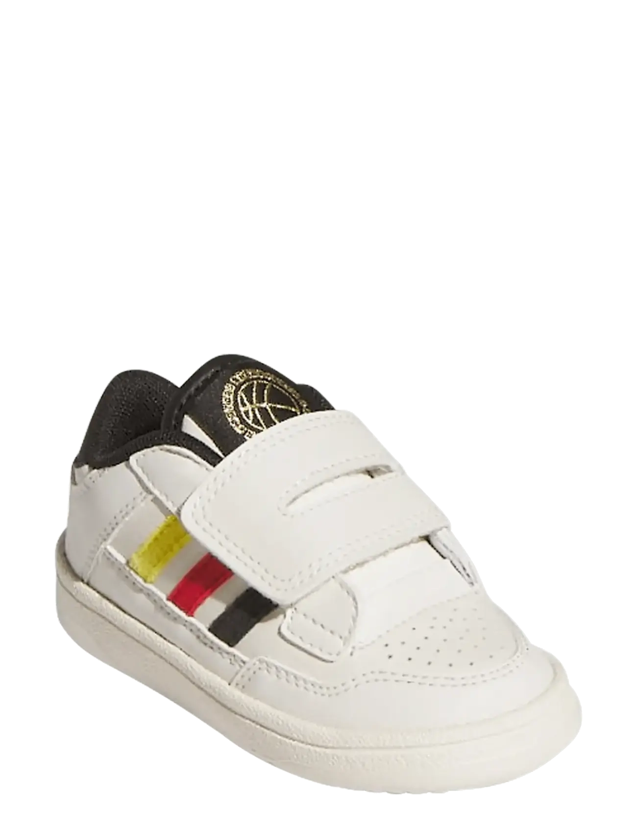 adidas Sportswear RAPID COURT CF I - Jalanõud - OWHITE/CBLACK/BETSCA / cream