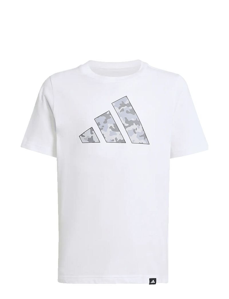 adidas Sportswear - J CAMO T - kortærmede t-shirts - white - 1