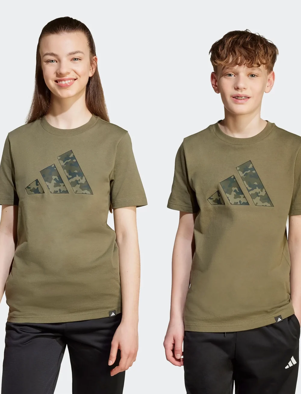 adidas Sportswear - J CAMO T - t-shirts à manches courtes - olistr - 2