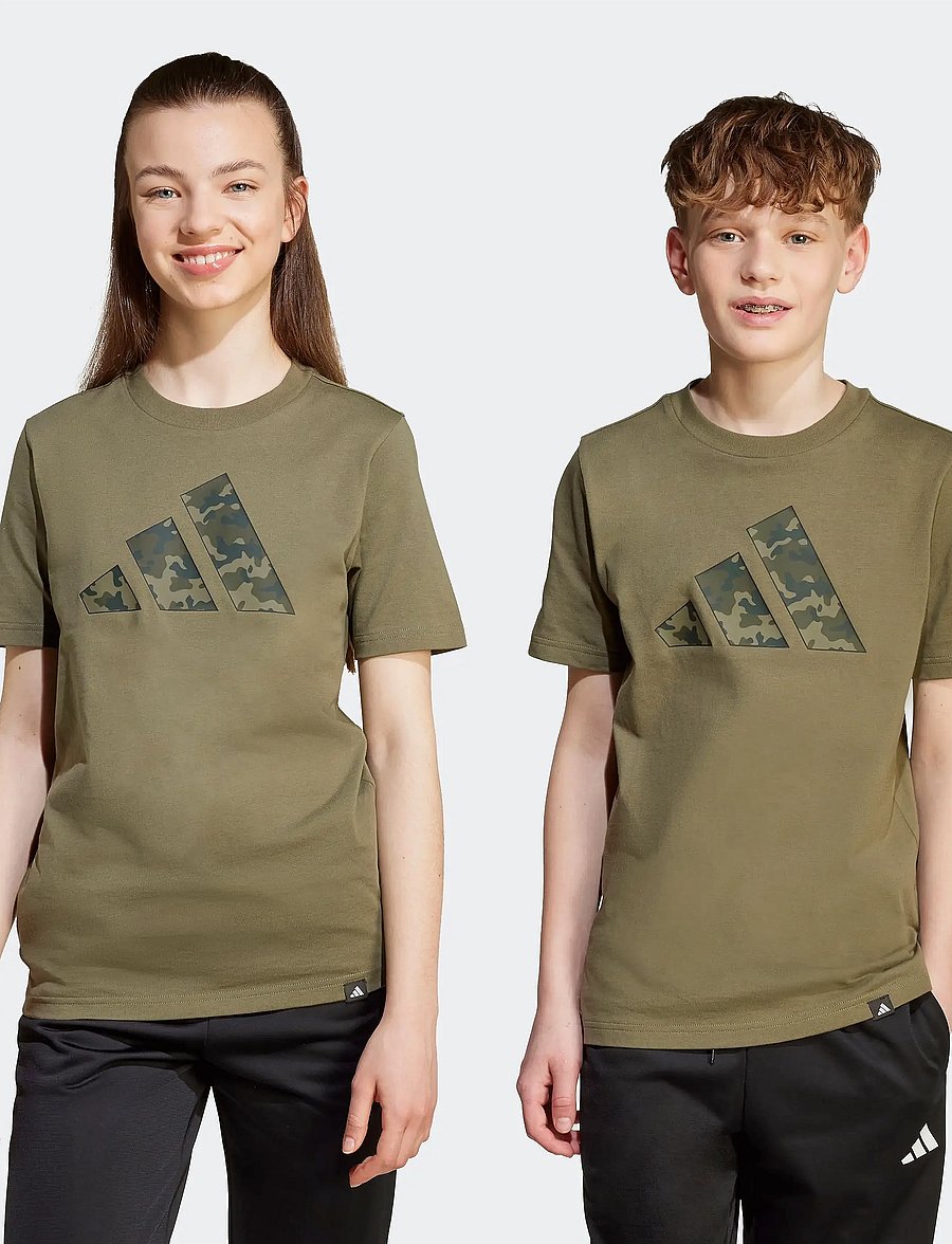 adidas Sportswear - J CAMO T - kortærmede t-shirts - olistr - 2
