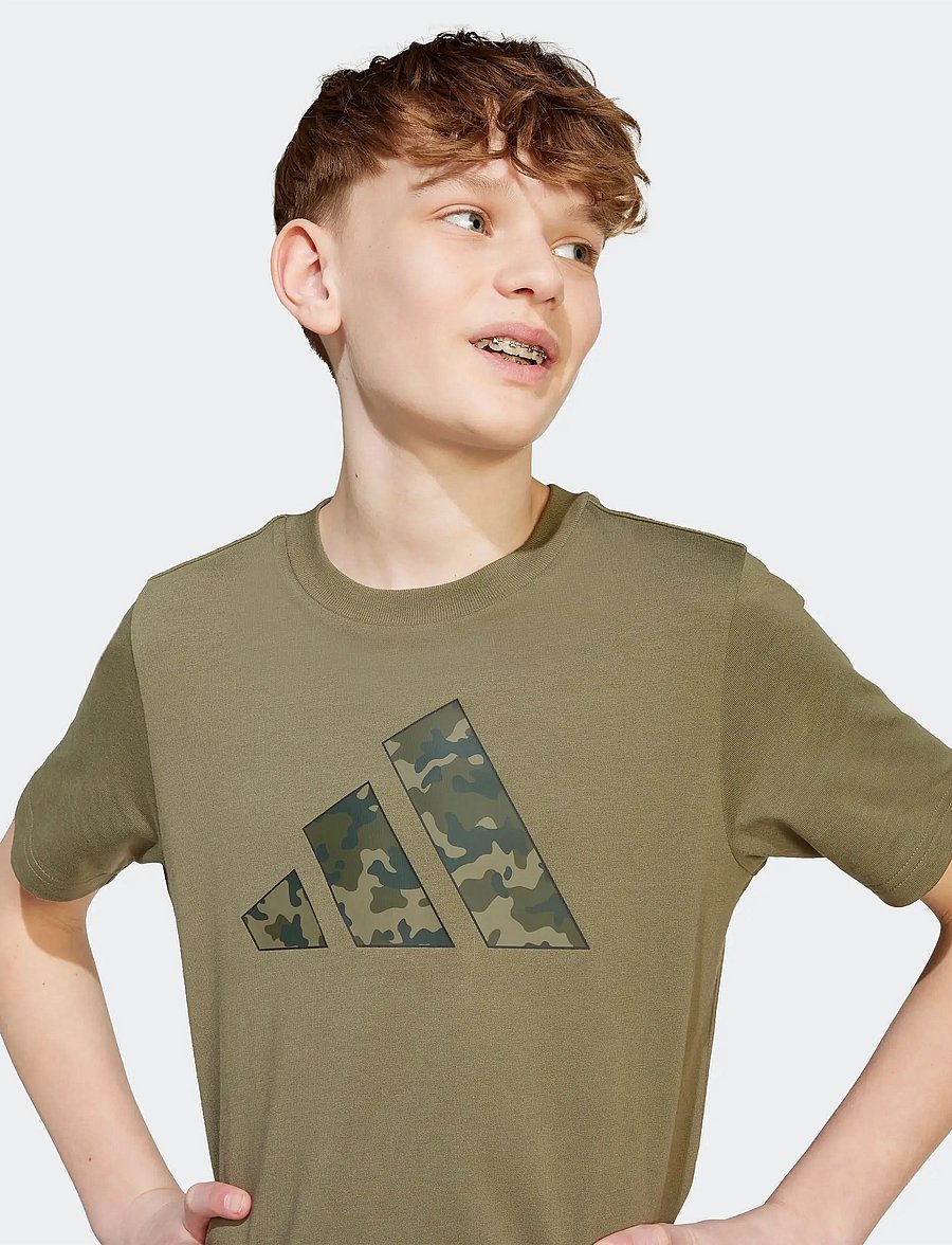 adidas Sportswear - J CAMO T - kortærmede t-shirts - olistr - 3