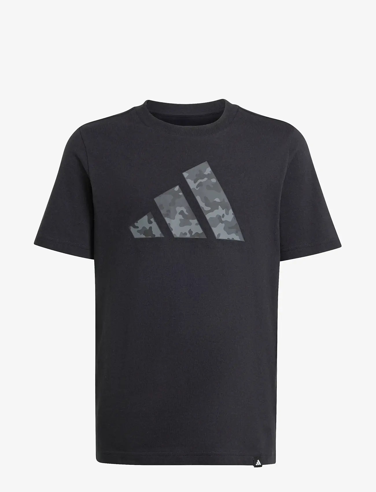 adidas Sportswear - J CAMO T - kortærmede t-shirts - black - 1