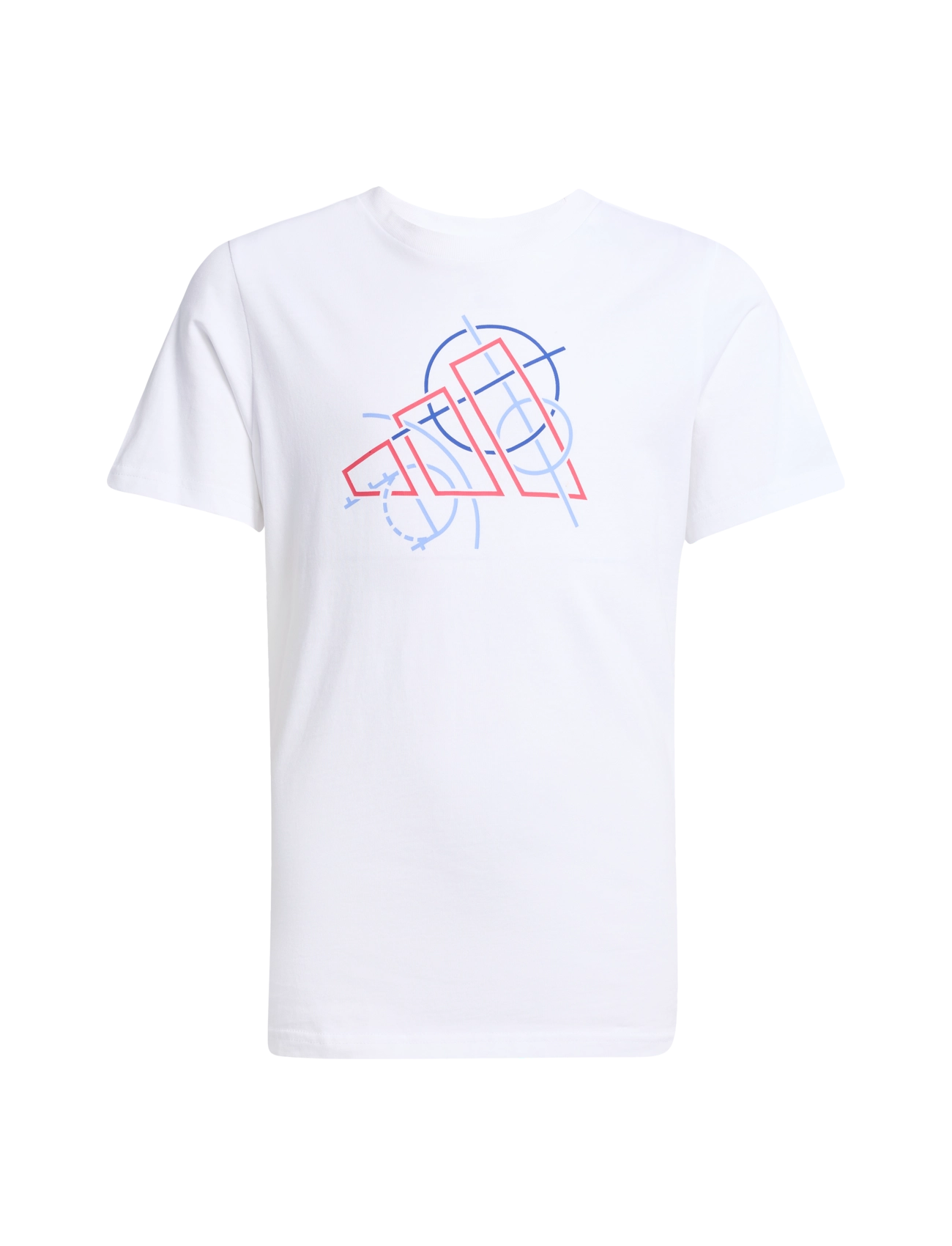 ADIDAS SPORTSWEAR J Tech Table T Weiß - 128 - Kinder