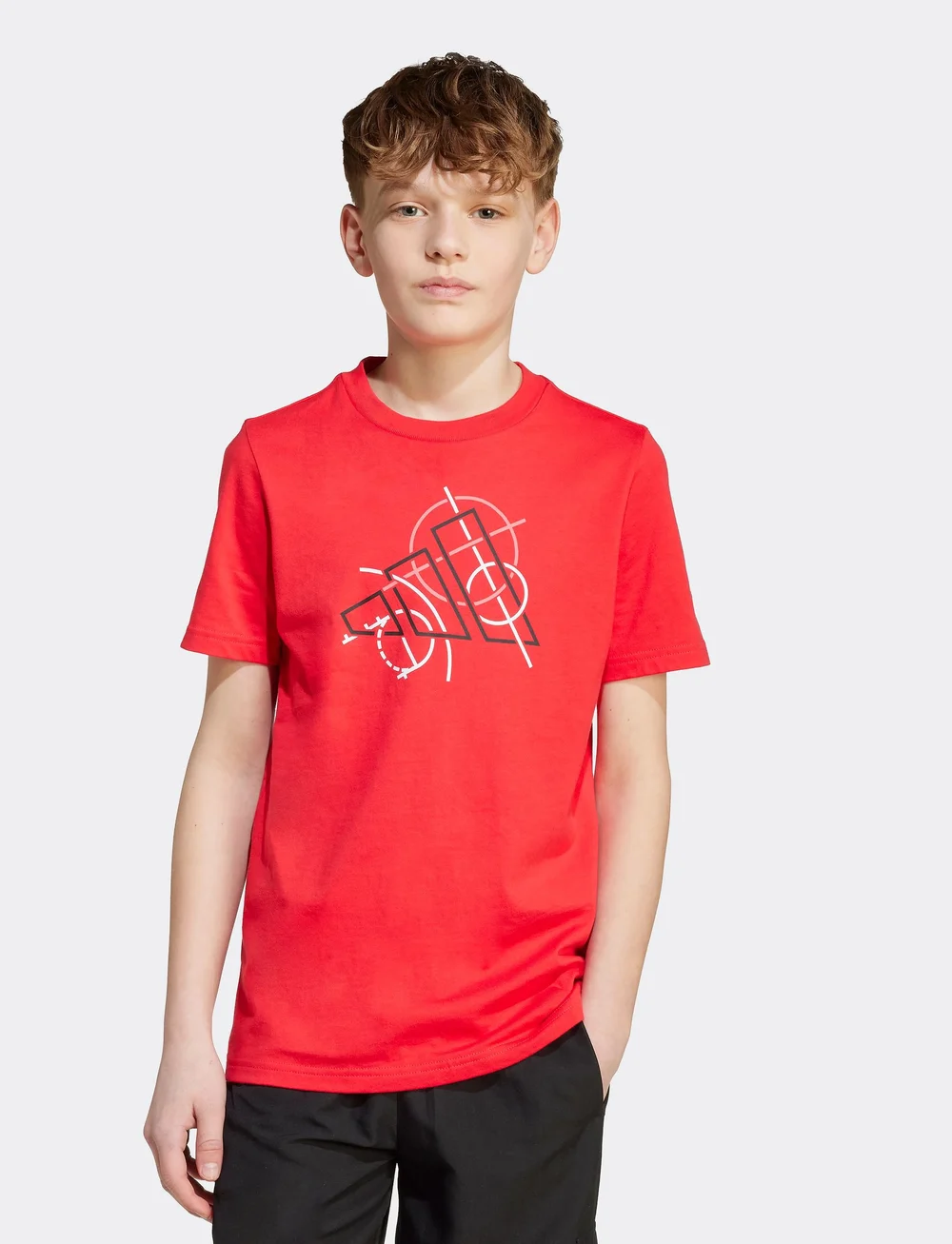 adidas Sportswear - J TECH TABLE T - kurzärmelig - purrub - 0