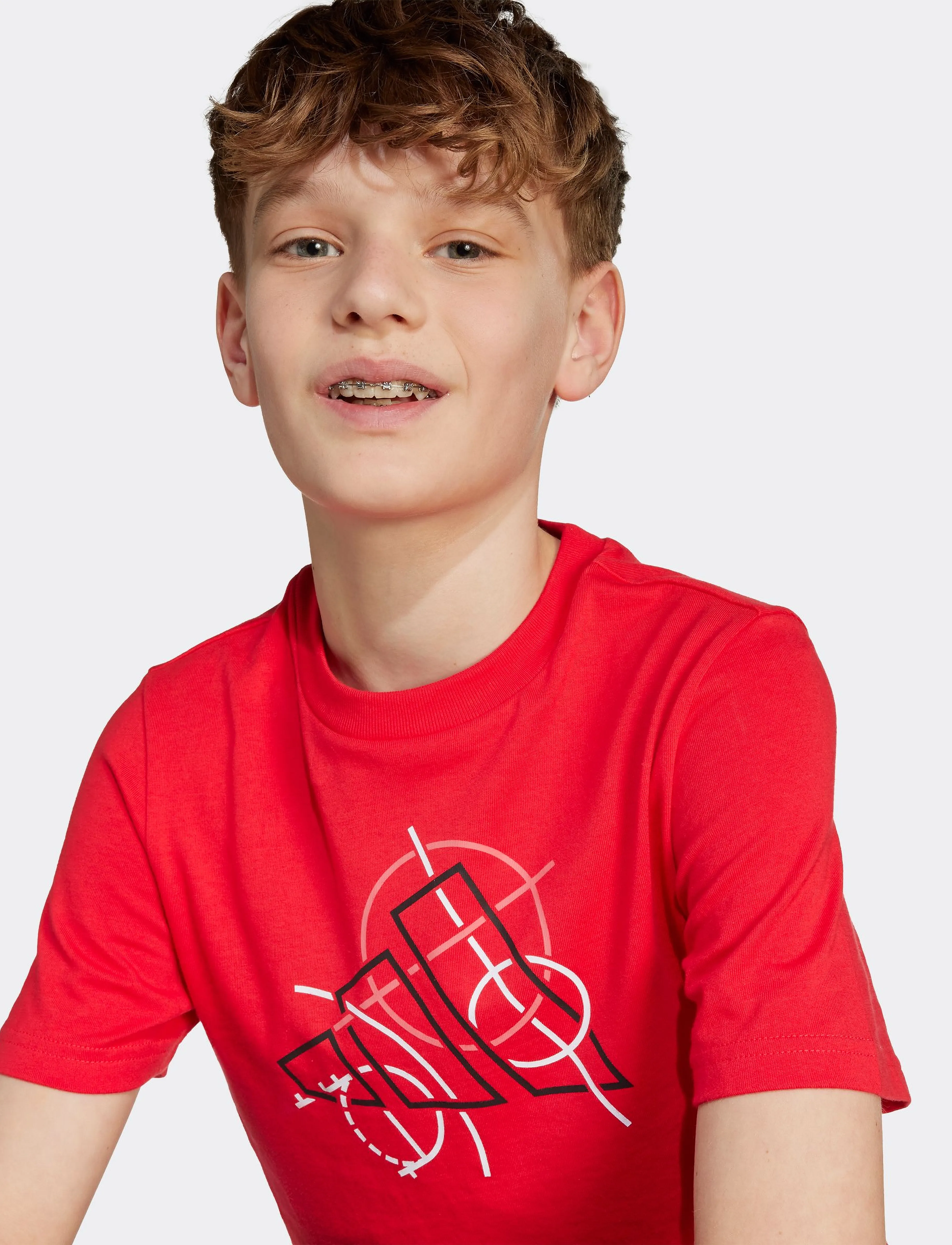 adidas Sportswear - J TECH TABLE T - kortermede t-skjorter - purrub - 2