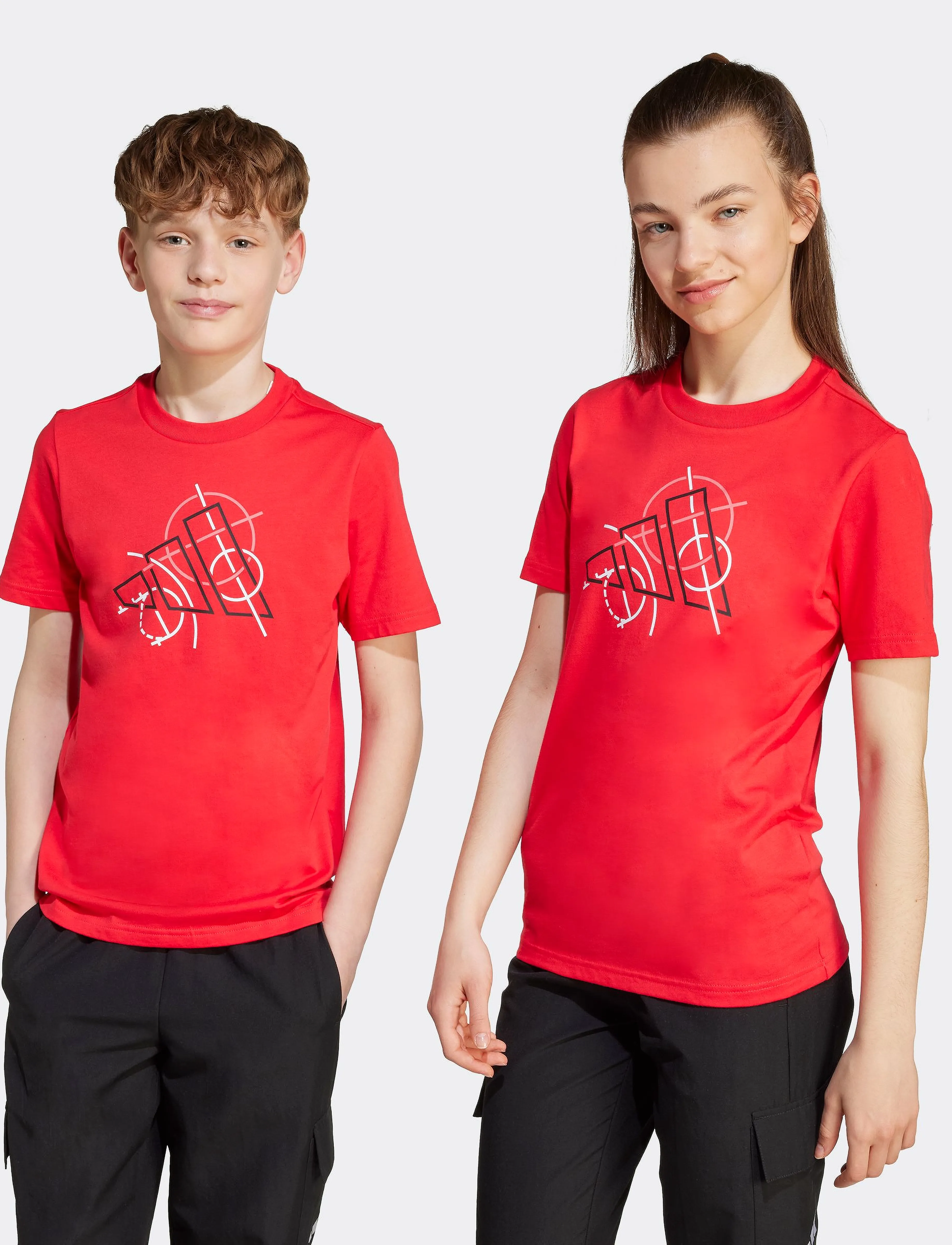 adidas Sportswear - J TECH TABLE T - kortermede t-skjorter - purrub - 5