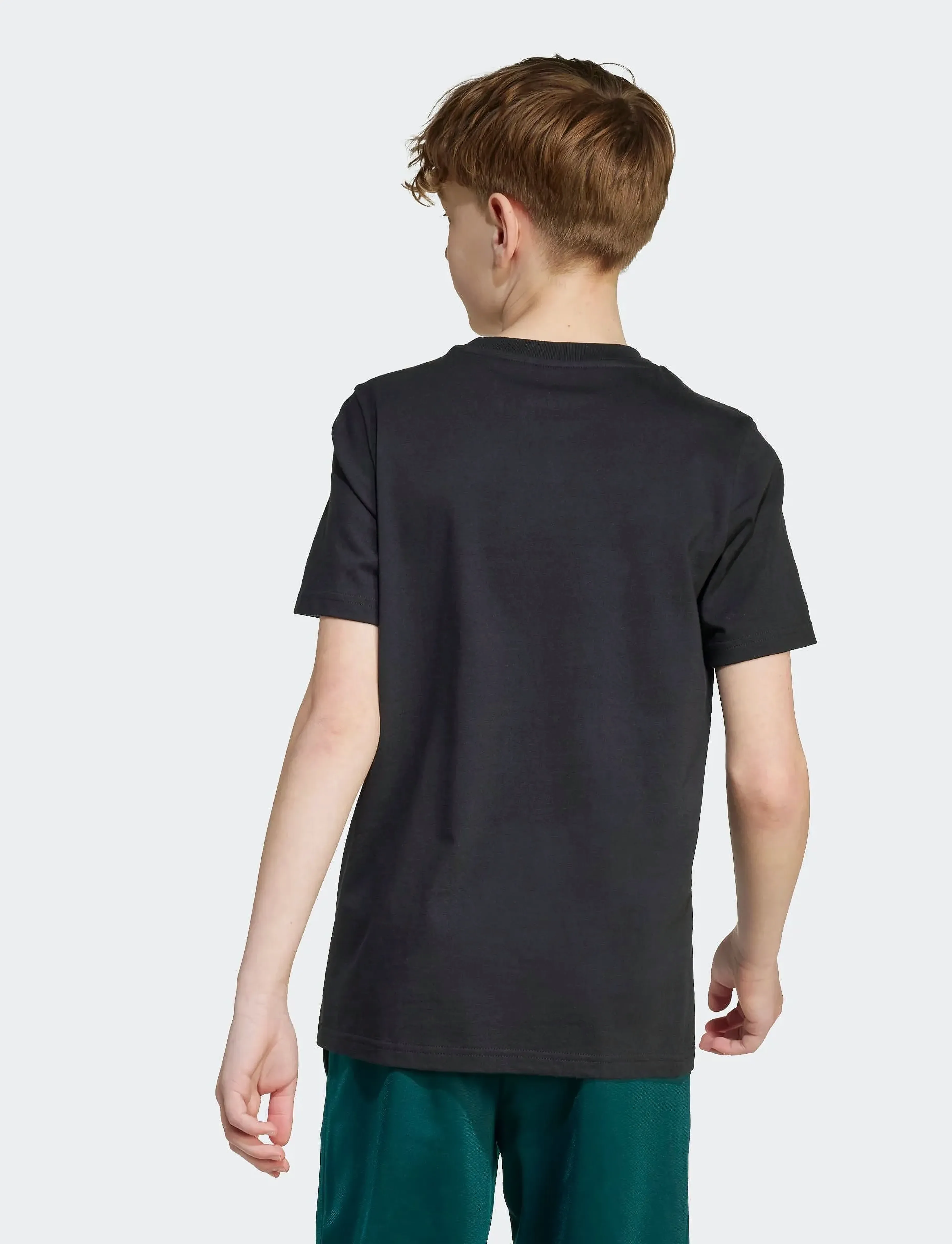 adidas Sportswear - J TECH TABLE T - kortærmede t-shirts - black - 4
