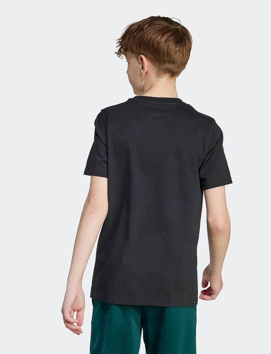 adidas Sportswear - J TECH TABLE T - kortærmede t-shirts - black - 4