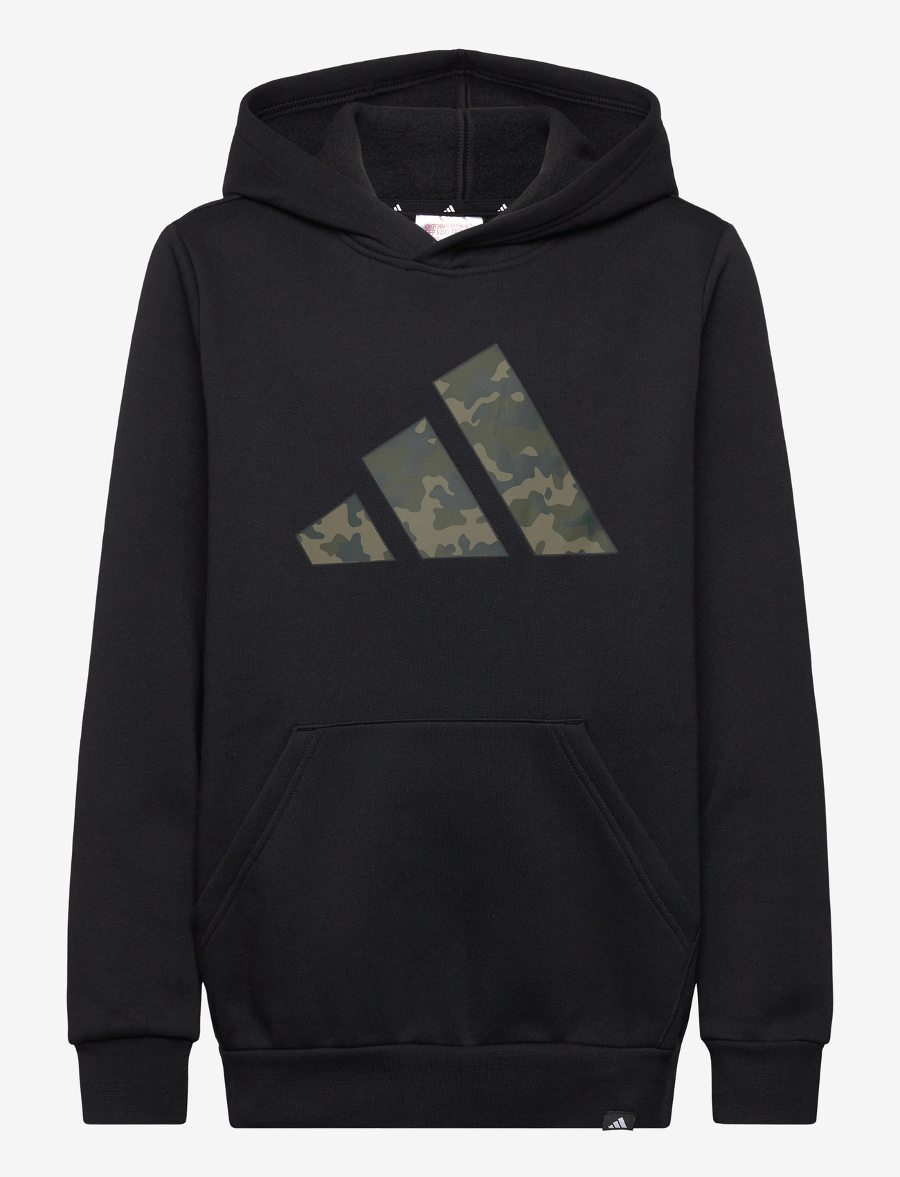 adidas Sportswear - J CAMO HD - kapuutsiga dressipluusid - black - 0
