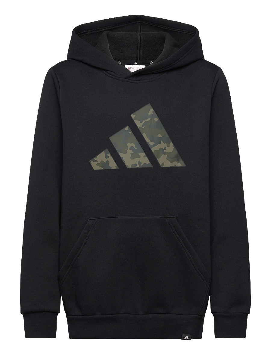 adidas Sportswear - J CAMO HD - pulls a capuche - black - 0