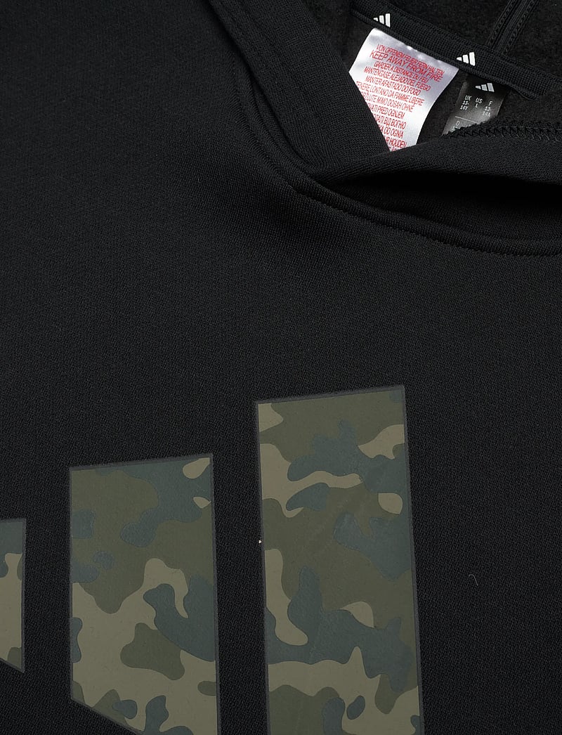 adidas Sportswear - J CAMO HD - kapuutsiga dressipluusid - black - 2