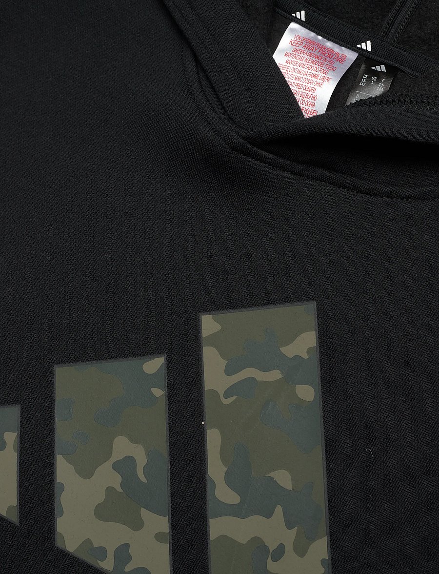 adidas Sportswear - J CAMO HD - pulls a capuche - black - 2