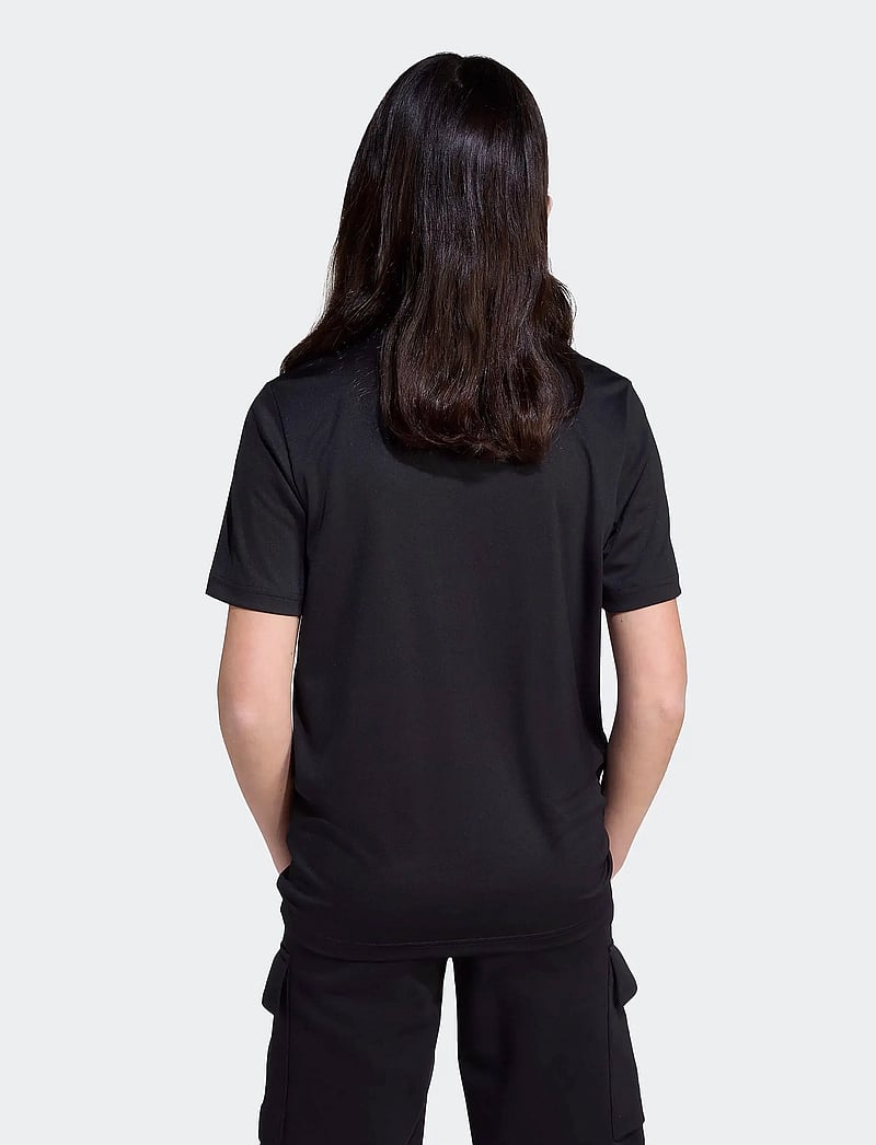 adidas Sportswear - J CAMO TRAIN T - kortærmede t-shirts - black - 2