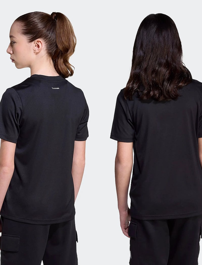 adidas Sportswear - J CAMO TRAIN T - kortærmede t-shirts - black - 5