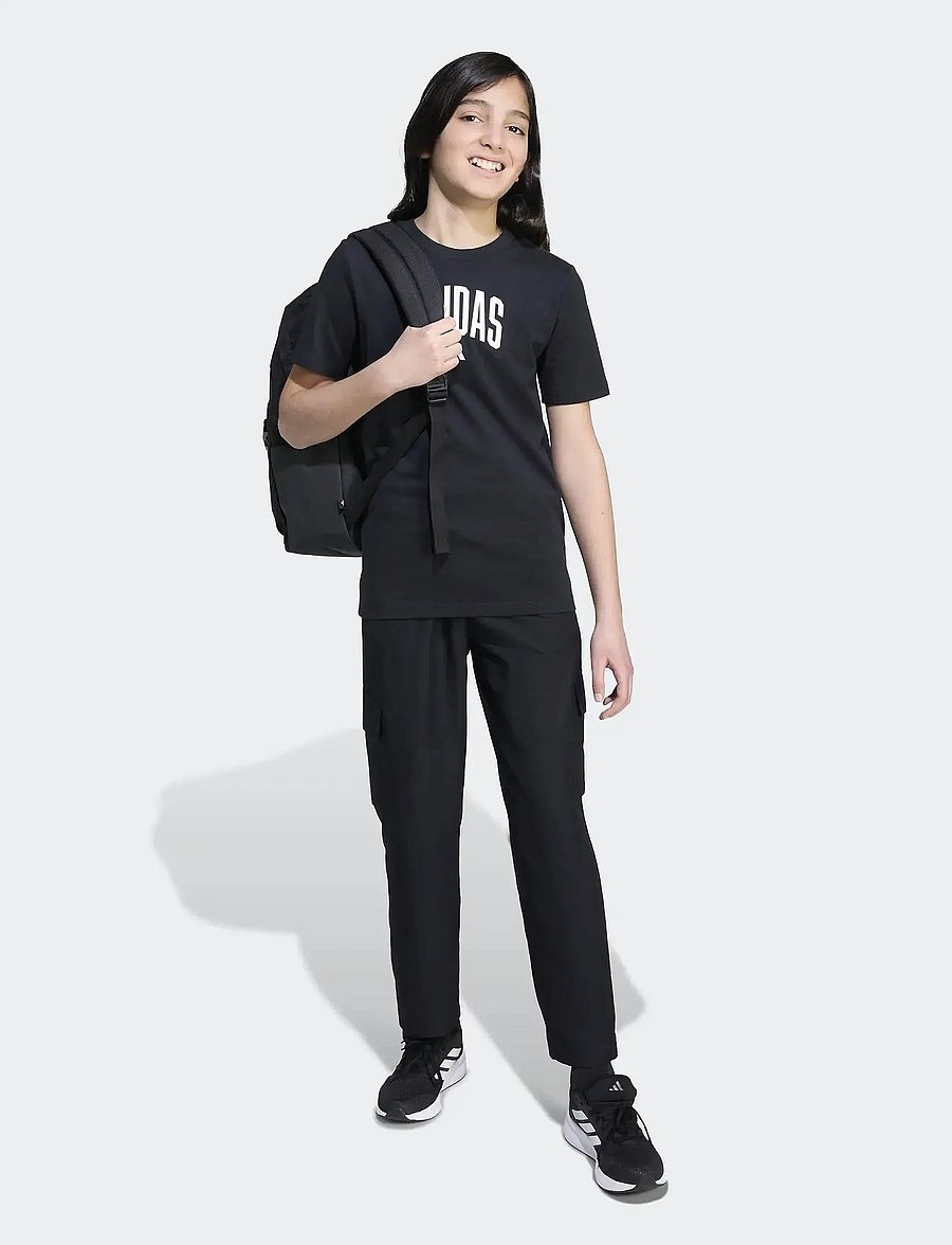 adidas Sportswear - J COLLEG T - sportstoppe - black - 0