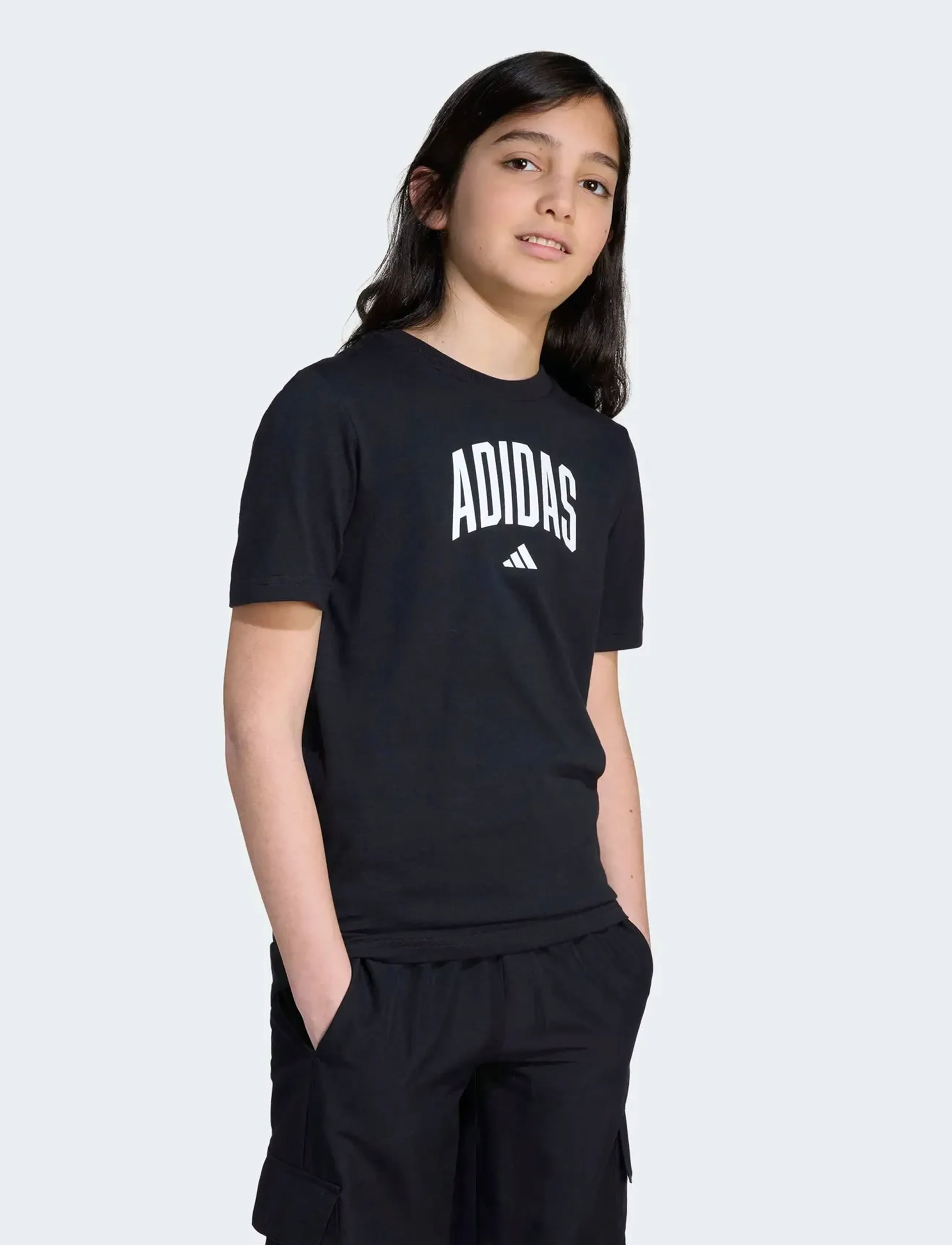 adidas Sportswear - J COLLEG T - sportstoppe - black - 4