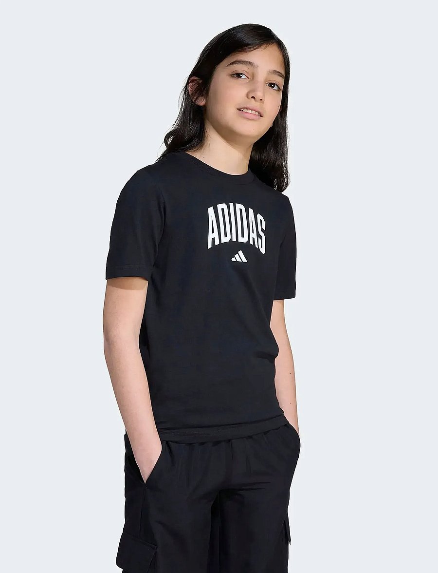 adidas Sportswear - J COLLEG T - sportstoppe - black - 4