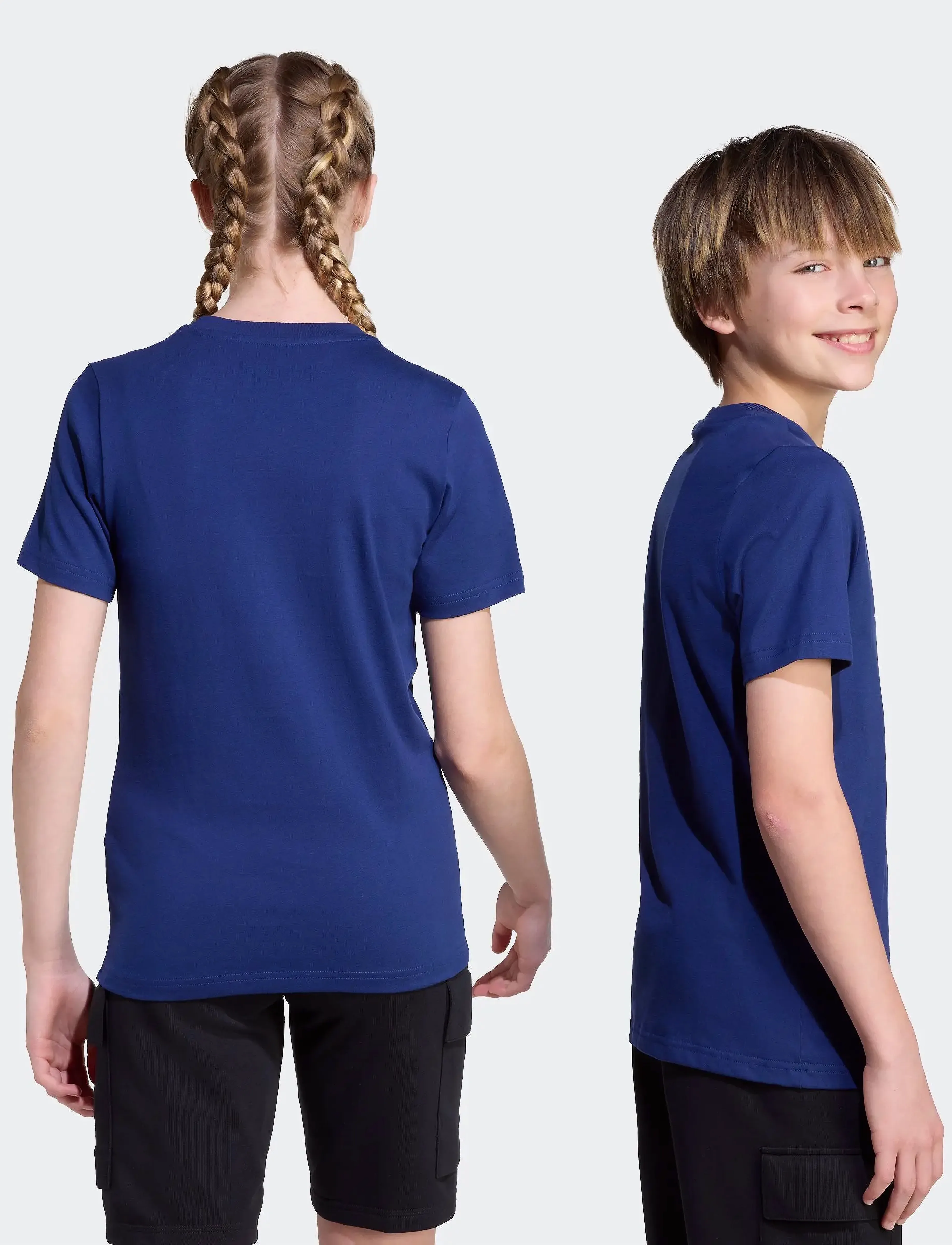 adidas Sportswear - J COLLEG T - sports tops - dkblue - 4