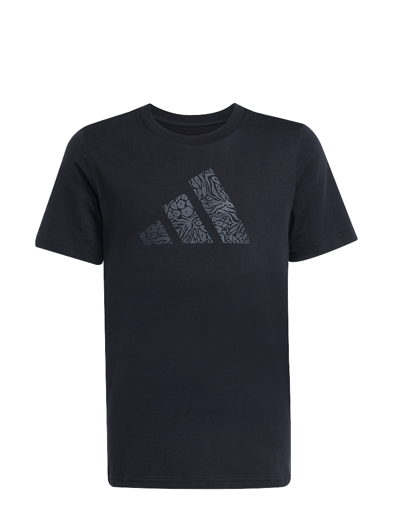 adidas Sportswear - J FI T - t-krekli ar īsām piedurknēm - black - 1