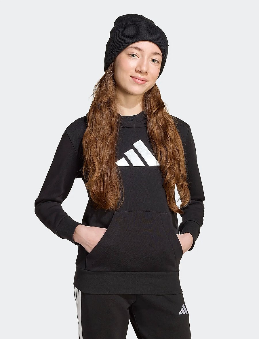 adidas Sportswear - JG GLAM HD - kapuutsiga dressipluusid - black - 4