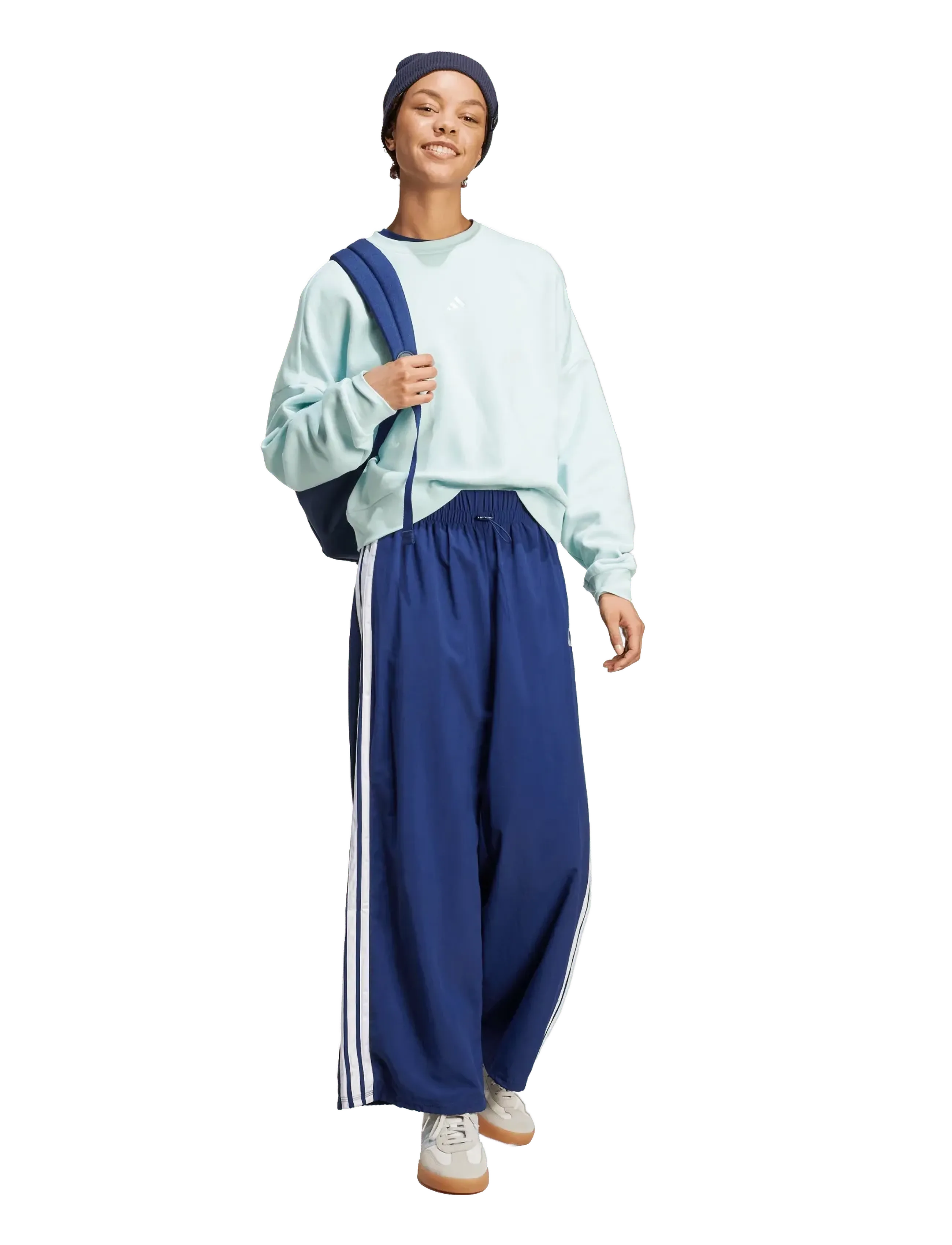 adidas Sportswear - W 3S WV PT - casual - dkblue/white - 4