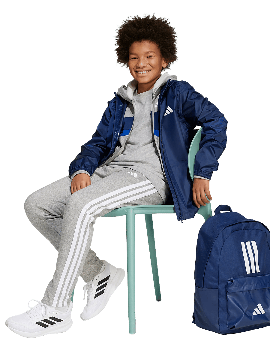 adidas Sportswear - J RAIN JKT - skal- & regnjackor - dkblue - 0