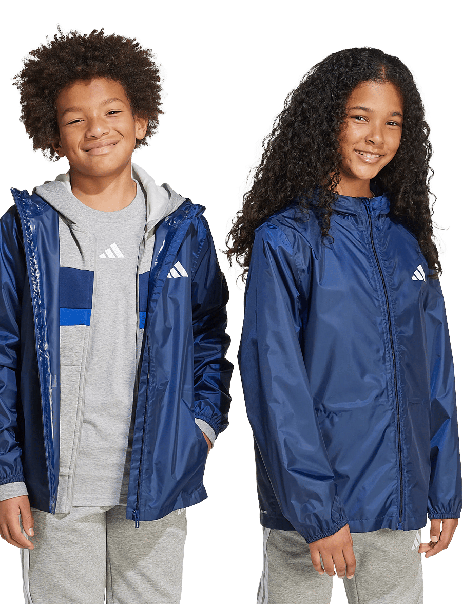 adidas Sportswear - J RAIN JKT - skal- & regnjackor - dkblue - 2
