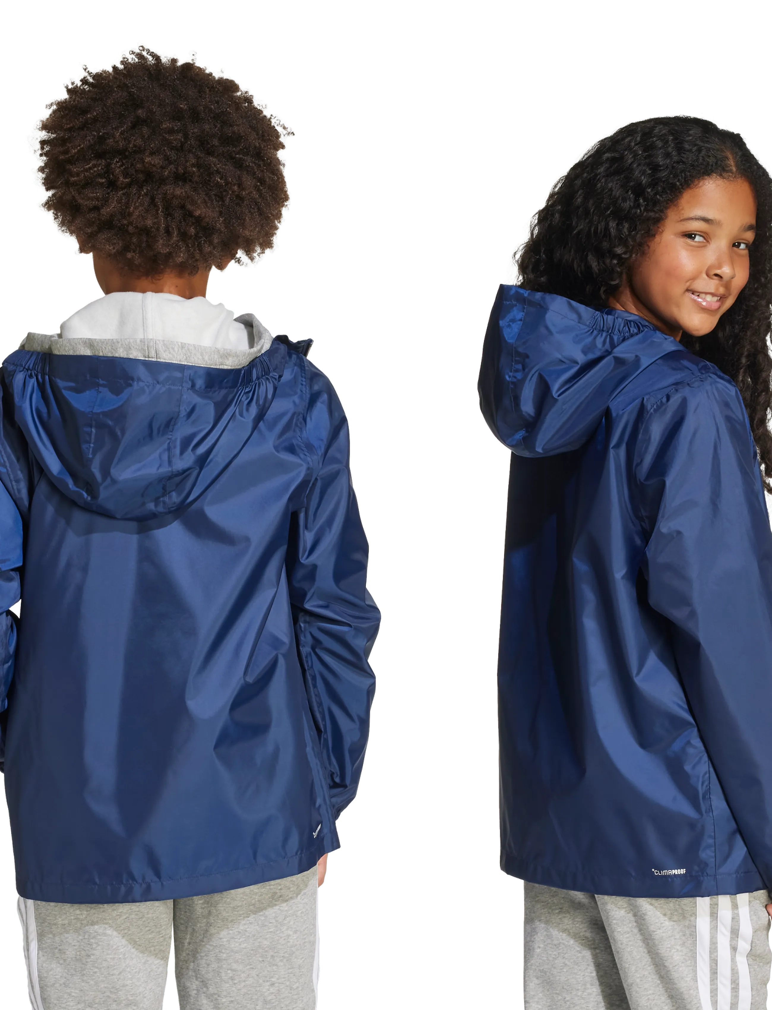 adidas Sportswear - J RAIN JKT - shell- & regenjacken - dkblue - 3